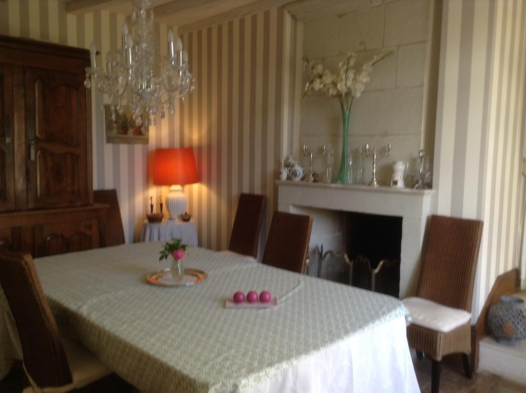 Chambres D'Hotes La Pocterie Vouneuil-sur-Vienne ภายนอก รูปภาพ